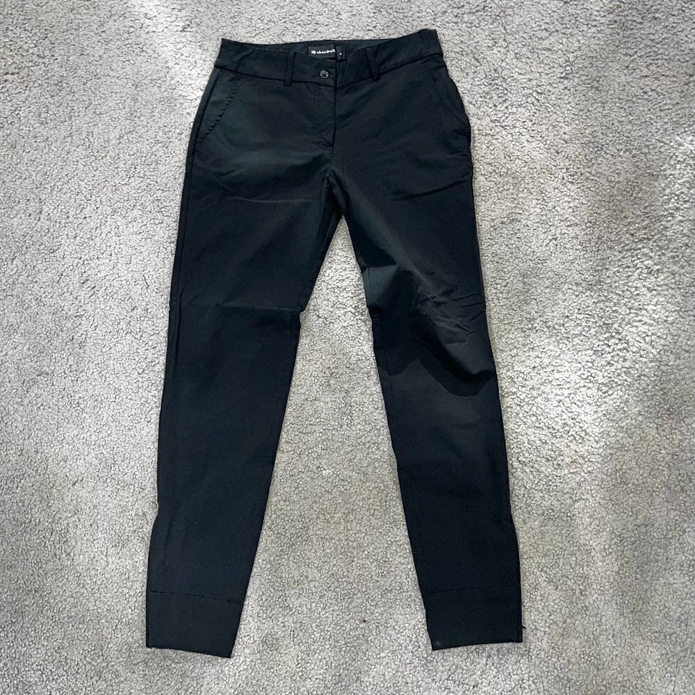 ABENDROTH Women's PEGGY Professional Golf Jogger Black EUC Size 4